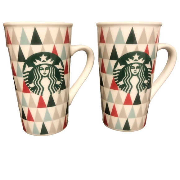 Starbucks‎ 2017 Holiday Set 16oz Mugs - Picture 1 of 7